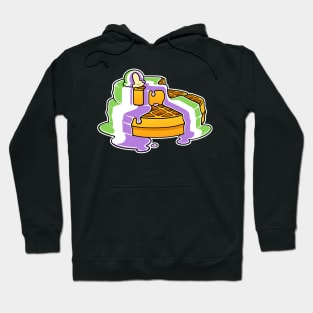 Genderqueer Pride Waffles LGBT Hoodie